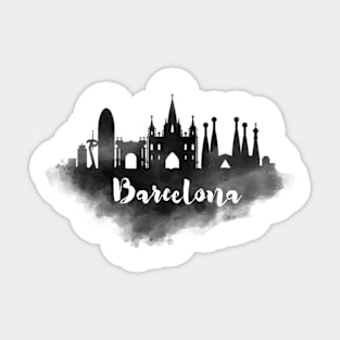 Barcelona watercolor Sticker